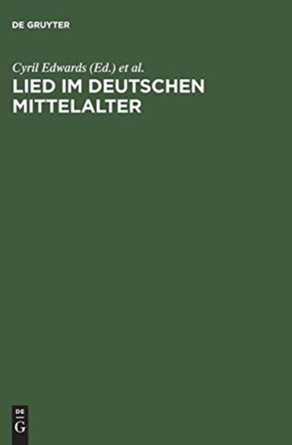 Lied Im Deutschen Mittelalter