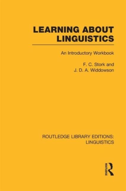Learning about Linguistics