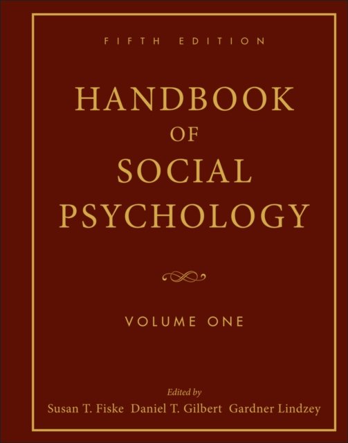 Handbook of Social Psychology 5e V 1