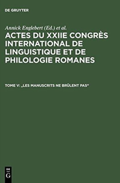 "Les manuscrits ne brulent pas"