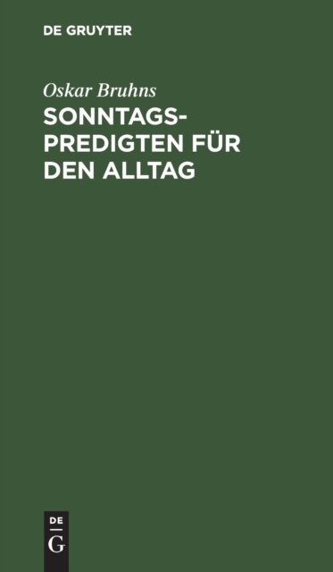 Sonntagspredigten Für Den Alltag