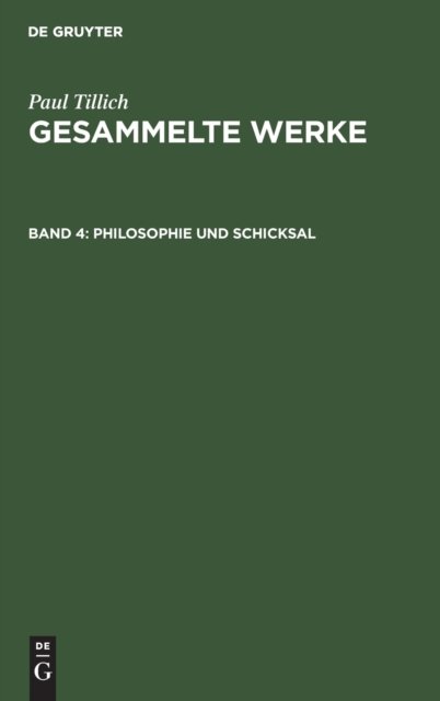 Philosophie und Schicksal