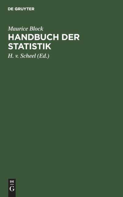 Handbuch Der Statistik