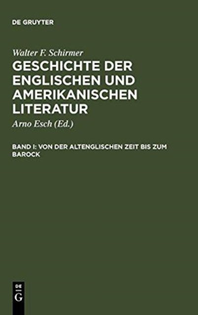 Von der altenglischen Zeit bis zum Barock