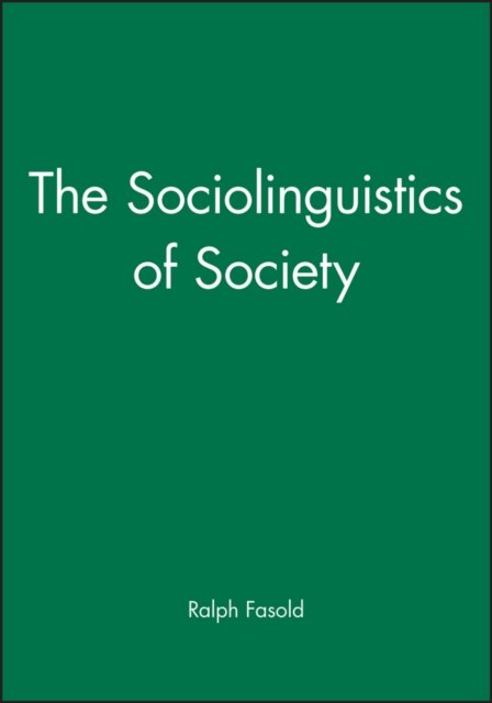 Sociolinguistics of Society