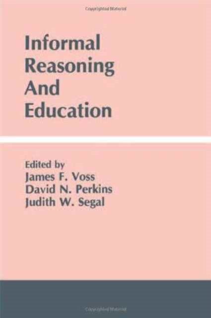 Informal Reasoning and Education