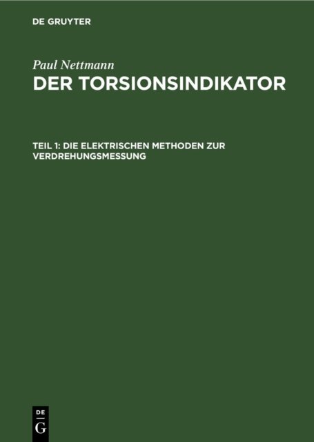 elektrischen Methoden zur Verdrehungsmessung