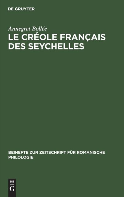 Le Creole Francais Des Seychelles