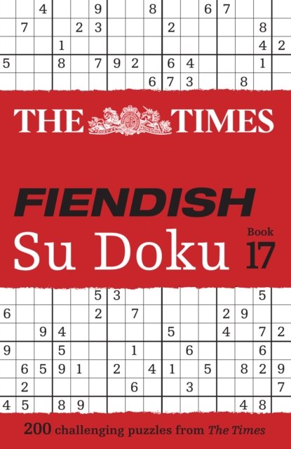 TIMES FIENDISH SU DOKU 17 PB