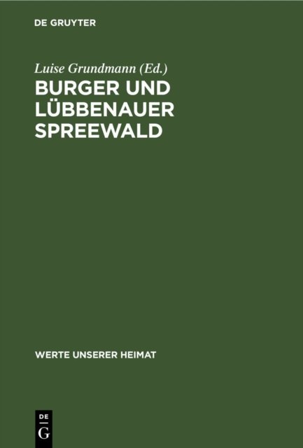 Burger Und Lubbenauer Spreewald
