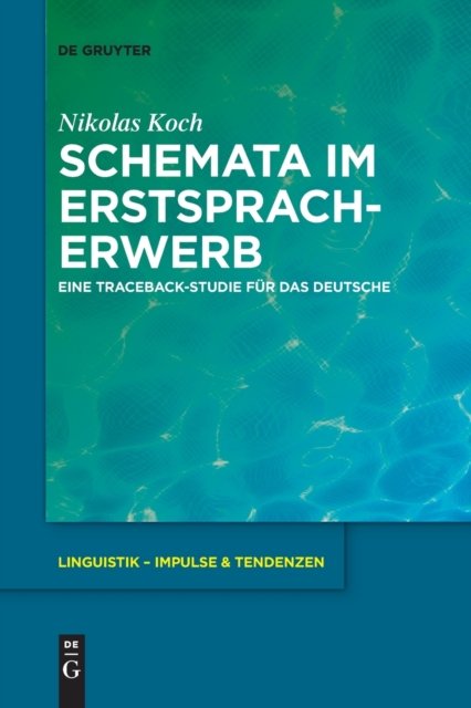 Schemata Im Erstspracherwerb
