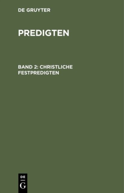 Christliche Festpredigten