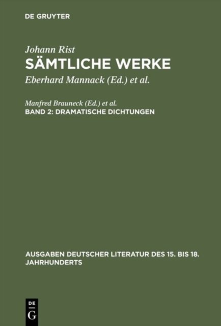 Dramatische Dichtungen