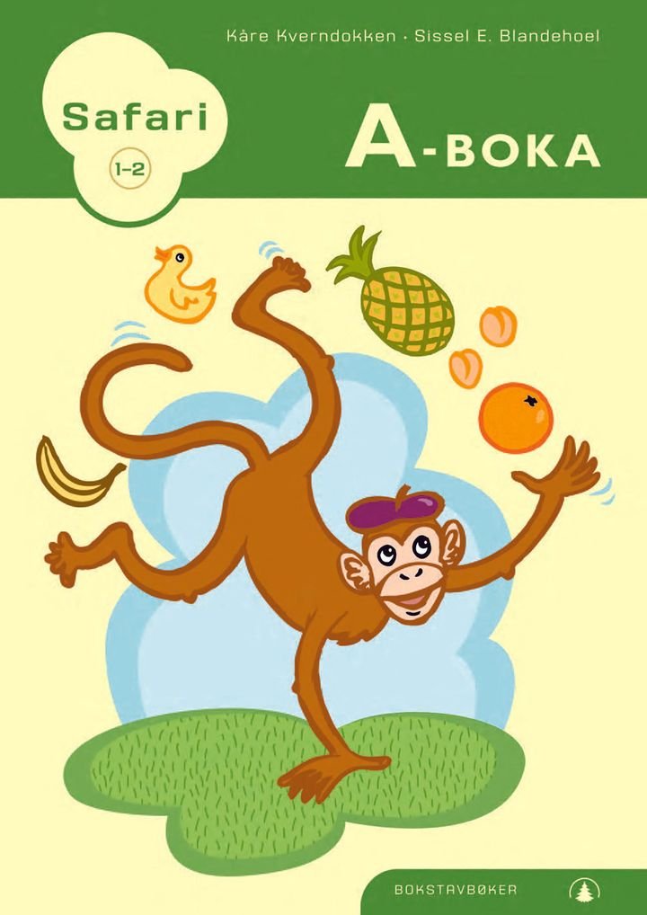 Safari 1-2 - A-boka : bokstavbøker