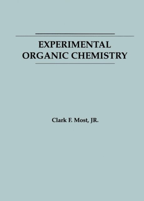 Experimental Organic Chemistry