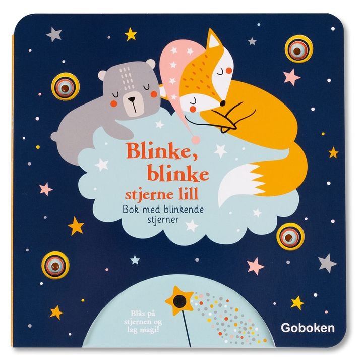 Blinke, blinke stjerne lill - bok med blinkende stjerner