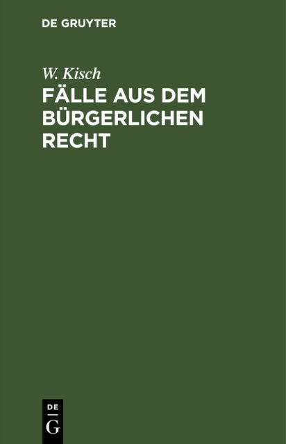Falle Aus Dem Burgerlichen Recht