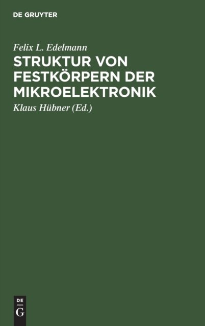 Struktur Von Festkorpern Der Mikroelektronik