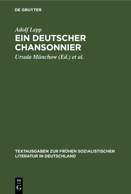 Ein Deutscher Chansonnier