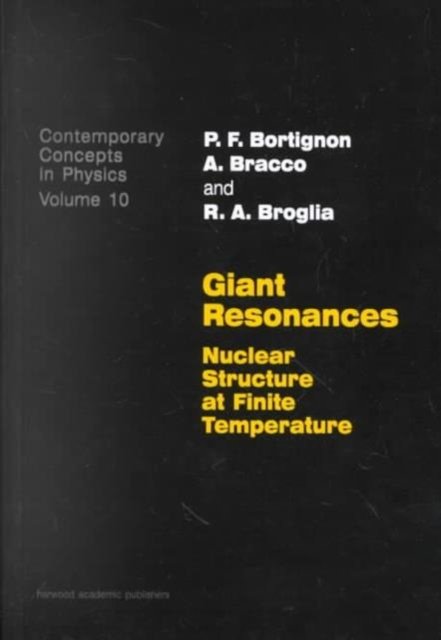 Giant Resonances