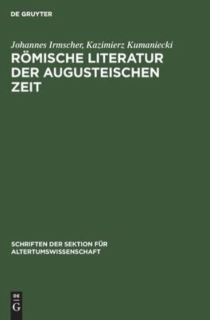 Romische Literatur Der Augusteischen Zeit