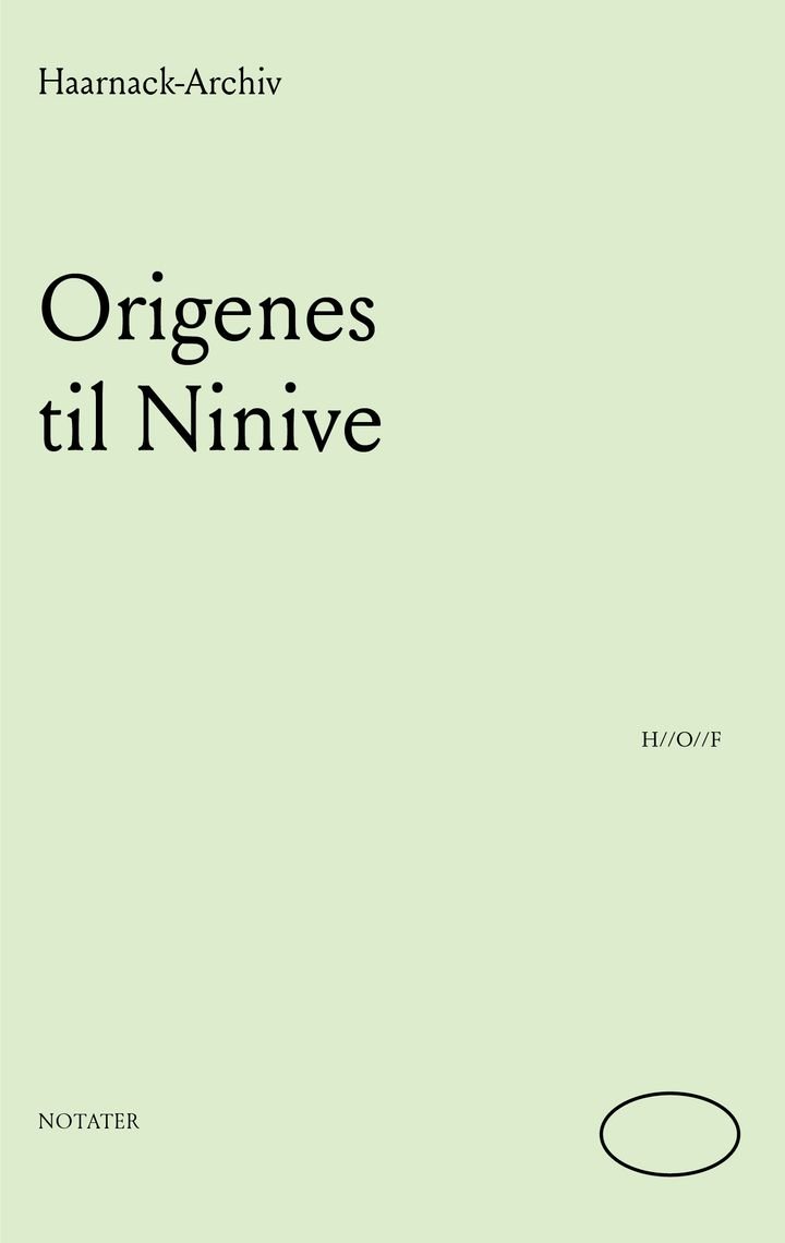Origenes til Ninive - ved lesing av Jean Genets Rosemirakelet : notater
