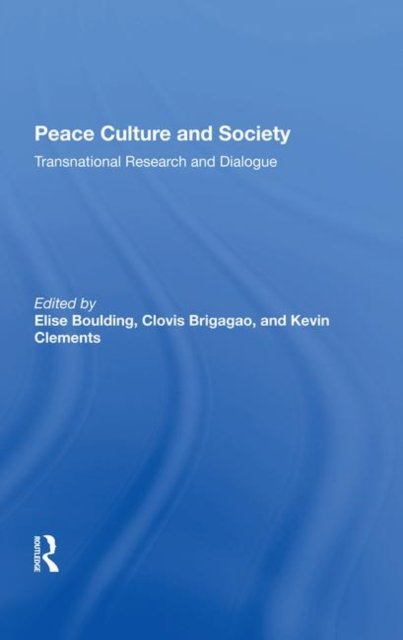 Peace Culture And Society
