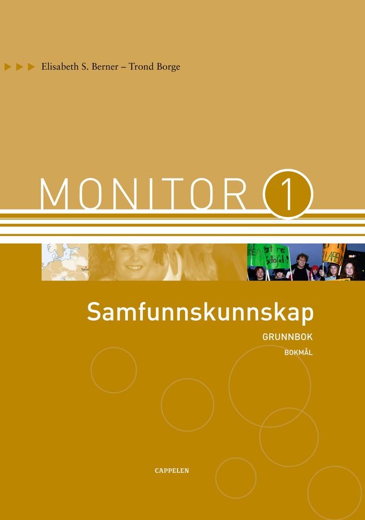 Monitor 1 - samfunnskunnskap : grunnbok
