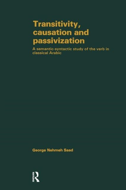 Transitivity, Causation, and Passivization