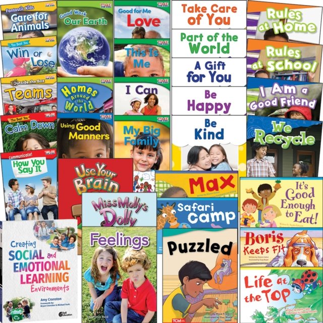 Social Emotional 31-Book Set with Shell book: Grades K-1