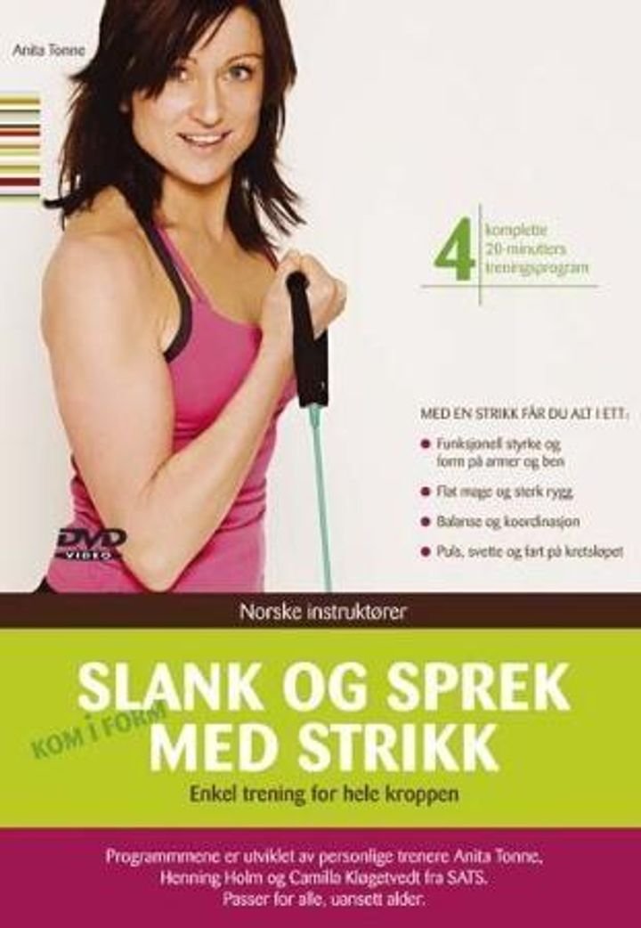 Slank og sprek med strikk - enkel trening for hele kroppen