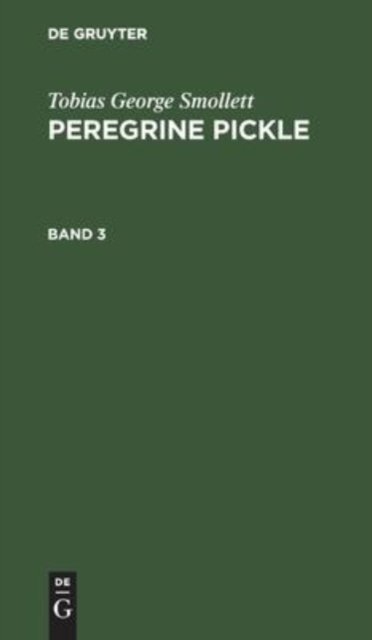 Peregrine Pickle. Band 3