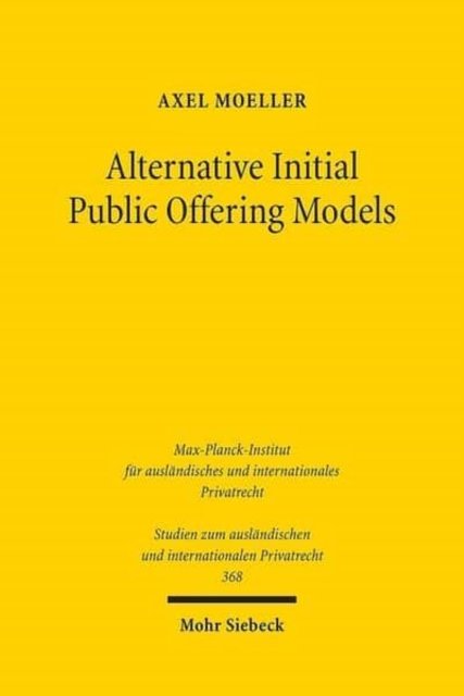 Alternative Initial Public Offering Models