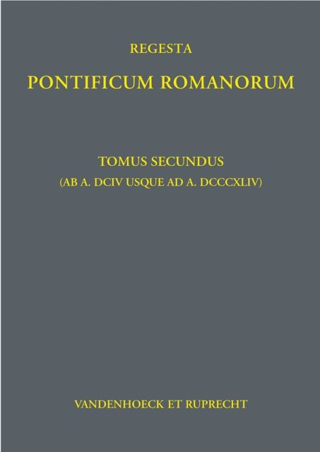 Regesta Pontificum Romanorum
