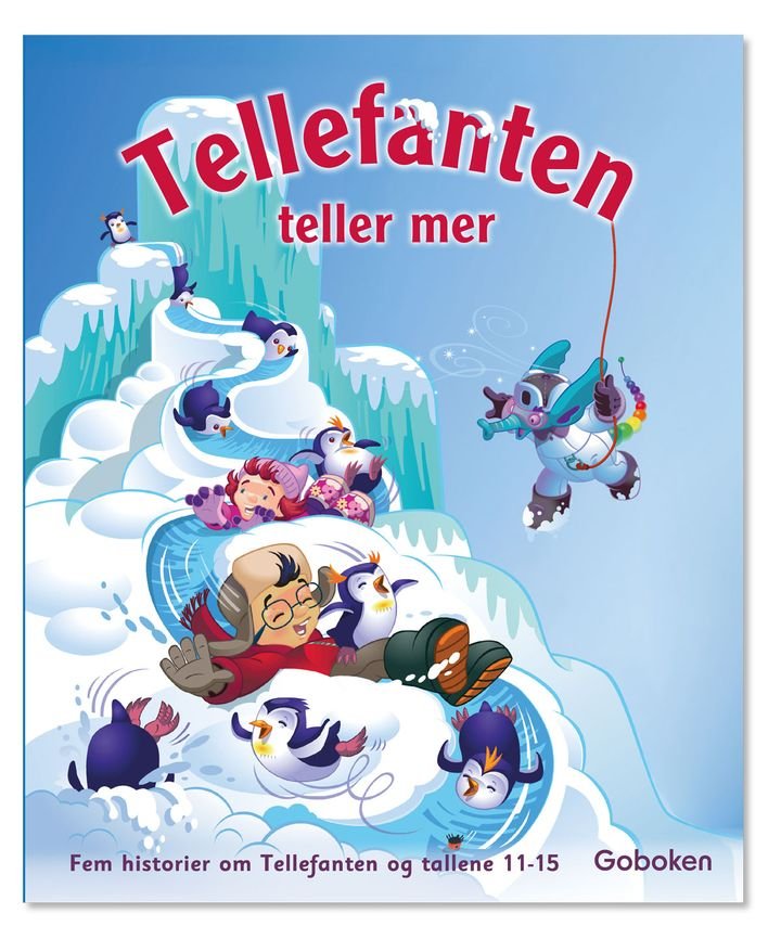 Tellefanten teller mer - fem historier om Tellefanten og tallene 11-15