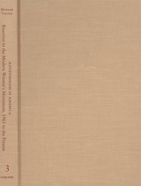 Reaction to the Modern Women's Movement, 1963 to the Present
