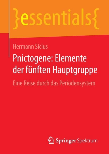 Pnictogene: Elemente der funften Hauptgruppe
