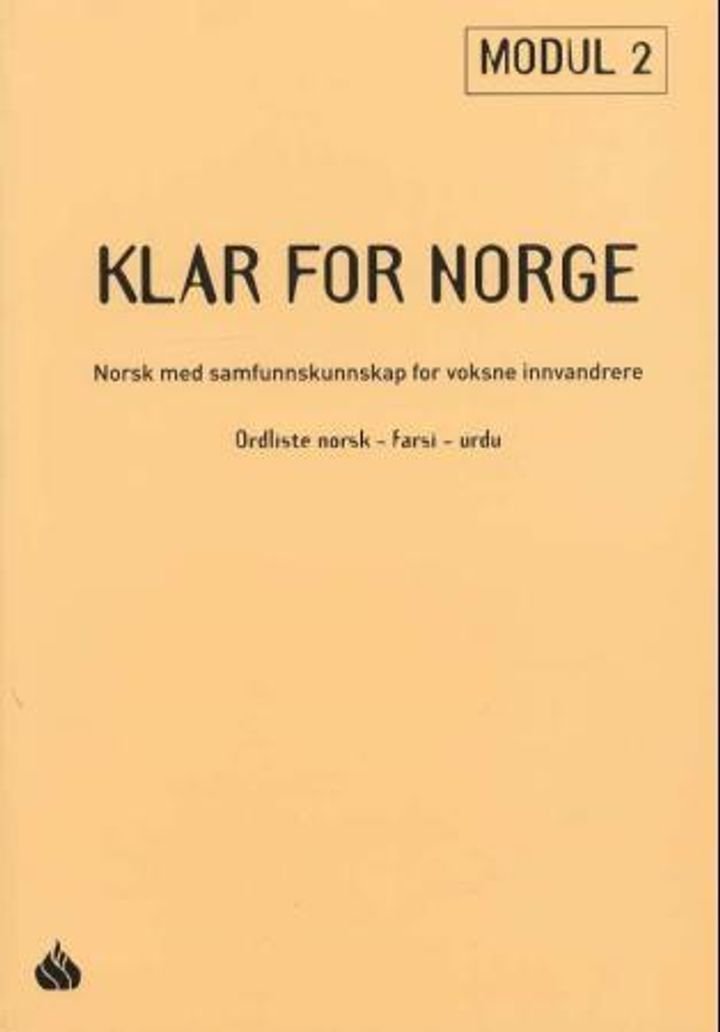 Klar for Norge - ordliste norsk-farsi-urdu : norsk med samfunnskunnskap for voksne innvandrere, modul 2