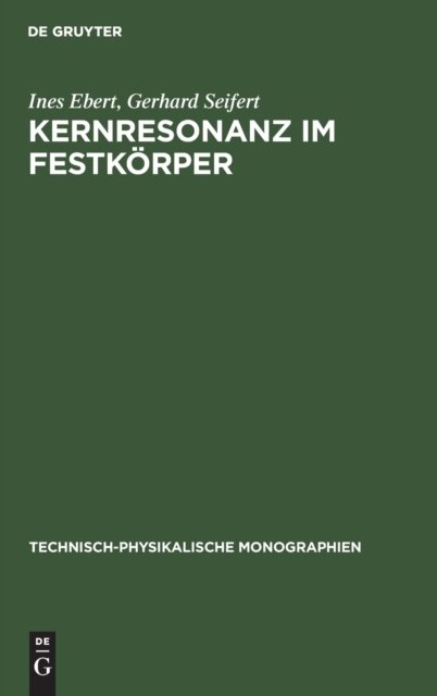 Kernresonanz Im Festkorper