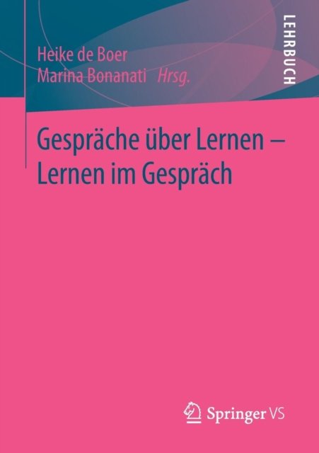Gesprache uber Lernen - Lernen im Gesprach