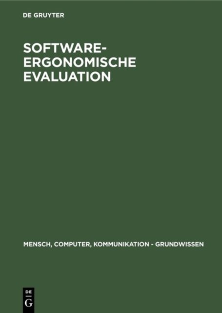 Software-Ergonomische Evaluation