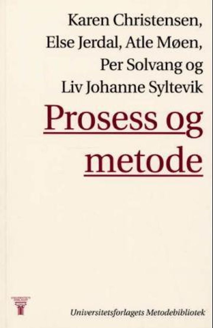 Prosess og metode - sosiologisk forskning som ferdighet