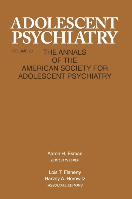 Adolescent Psychiatry, V. 23