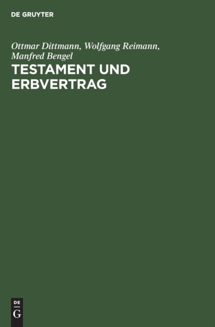 Testament und Erbvertrag