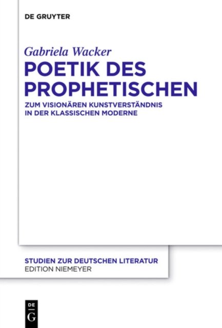 Poetik Des Prophetischen