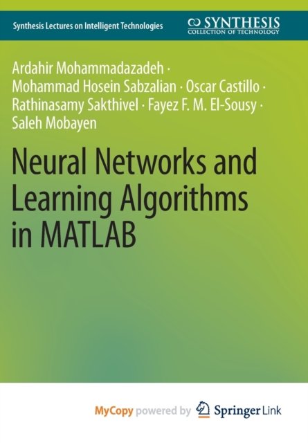 Neural Networks and Learning Algorithms in MATLAB