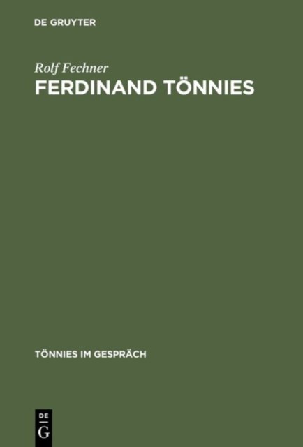 Ferdinand Tonnies