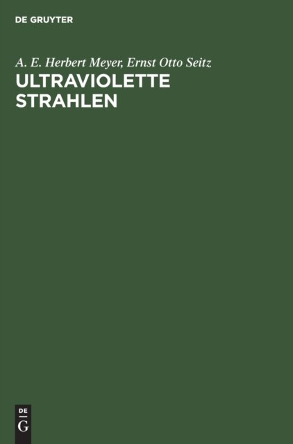 Ultraviolette Strahlen