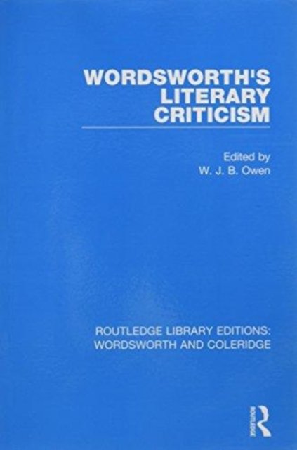 Wordsworth''s Literary Criticism
