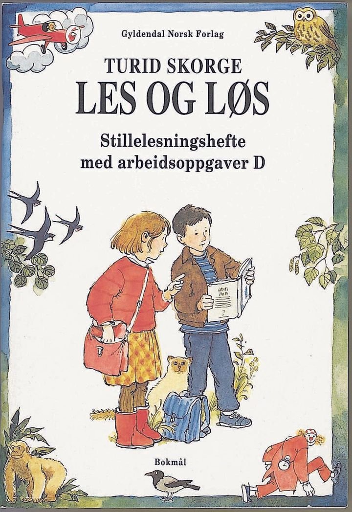Les og løs D - stillelesningshefte med arbeidsoppgaver